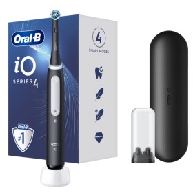 Oral-B iO Series 4 Black Ηλεκτρική Οδοντόβουρτσα Μαύρη 1τεμ