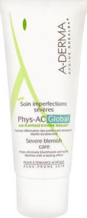 A-Derma Phys-AC Global Soin Imperfections Severes 40ml