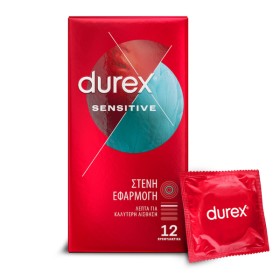 Durex Sensitive Στενή Εφαρμογή 12τεμ