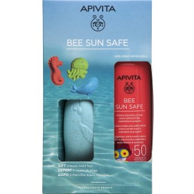 Apivita Promo Bee Sun Safe Ενυδατική Αντηλιακή Λοσιόν Για Παιδιά - Εύκολη Εφαρμογή Spf50 200ml & Δώρο Παιχνίδια Παραλίας 3 Τεμάχια