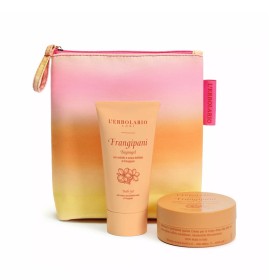 L? ERBOLARIO Frangipani Pochette Magica Luce ? Τζελ Αφρόλουτρο 75 ml και Κρέμα Σώματος Magic Light 75 ml