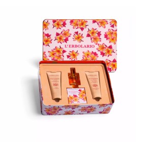 L? ERBOLARIO Frangipani Segreti di Bellezza TRIO- Άρωμα 50 ml, Τζελ Aφρόλουτρο 100 ml και Αρωματική Κρέμα Σώματος 100 ml με βραχιόλι-κόσμημα.