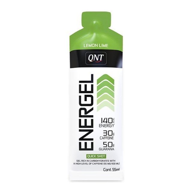 QNT Energel Lemon Lime 30mg Caffeine, 55ml