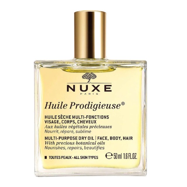 NUXE HUILE PRODIGIEUSE ΞΗΡΟ ΛΑΔΙ ΠΡΟΣ - ΣΩΜΑ - ΜΑΛΛΙΑ 50ML