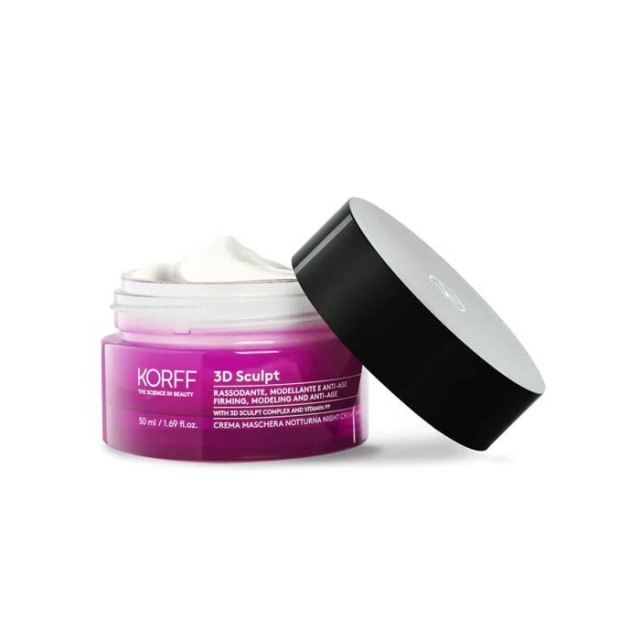 Korff 3d Sculpt Firm Mod&Ant-Age Fac Neck Night Cream Mask 50ml