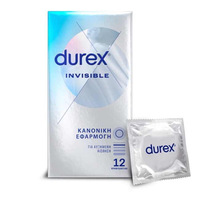 Durex Invisible Extra Sensitive 12τεμ