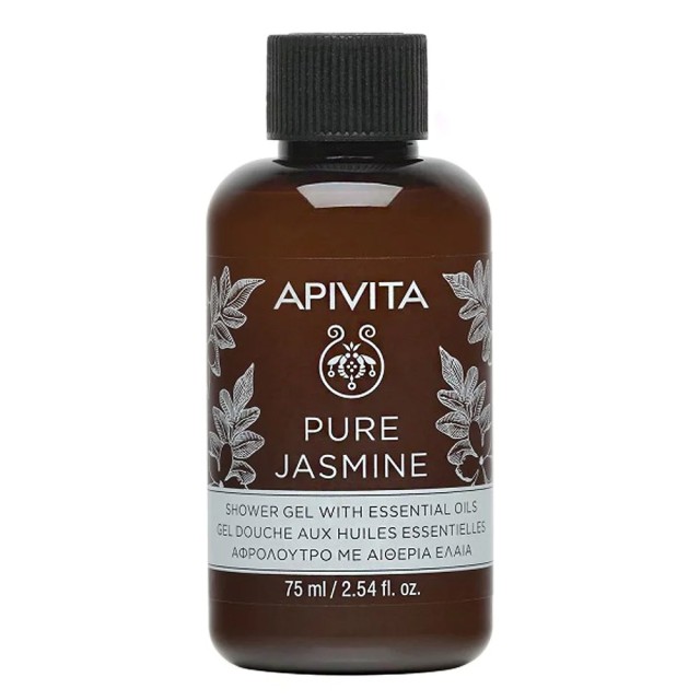Apivita Pure Jashmine Μiνι Αφρόλουτρο Με Γιασεμί, 75ml