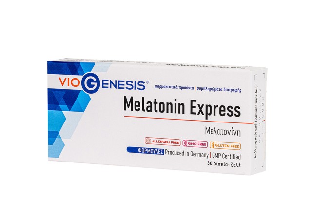 Viogenesis Melatonin express 30 gel tabs