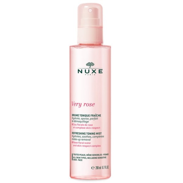 NUXE VERY ROSE REFRESHING TONING MIST - ΔΡΟΣΙΣΤΙΚΗ ΤΟΝΩΤΙΚΗ ΛΟΣΙΟΝ SPRAY NEO 150 ML