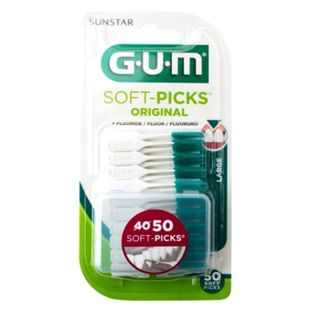 GUM 634 SOFT-PICKS LARGE 40+10 FREE