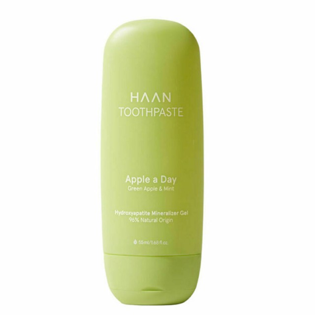 Haan Apple A Day Toothpaste Green Apple & Mint Oδοντόκρεμα Μέντας και Πράσινο Μήλο 55ml