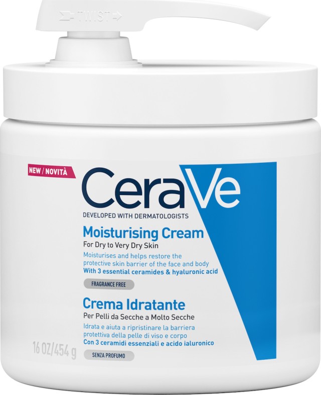 CERAVE MOIST CREAM PUMP J16OZ GB/FR OS