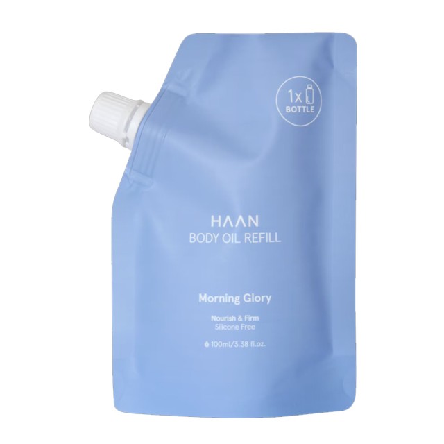 Haan Body Oil Refill Morning Glory, Αμυγδαλέλαιο Πράσινο Τσάϊ 100ml