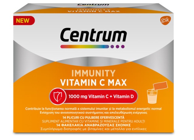 CENTRUM IMMUNITY VIT.C MAX 14SAC