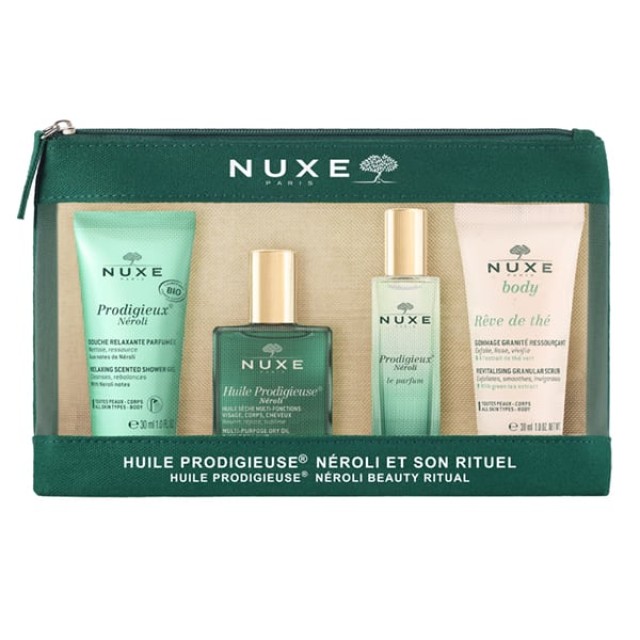 PNUXE NEROLI TRAVEL KIT - ΣΕΤ ΠΕΡΙΠΟΙΗΣΗΣ ΣΩΜΑΤΟΣ