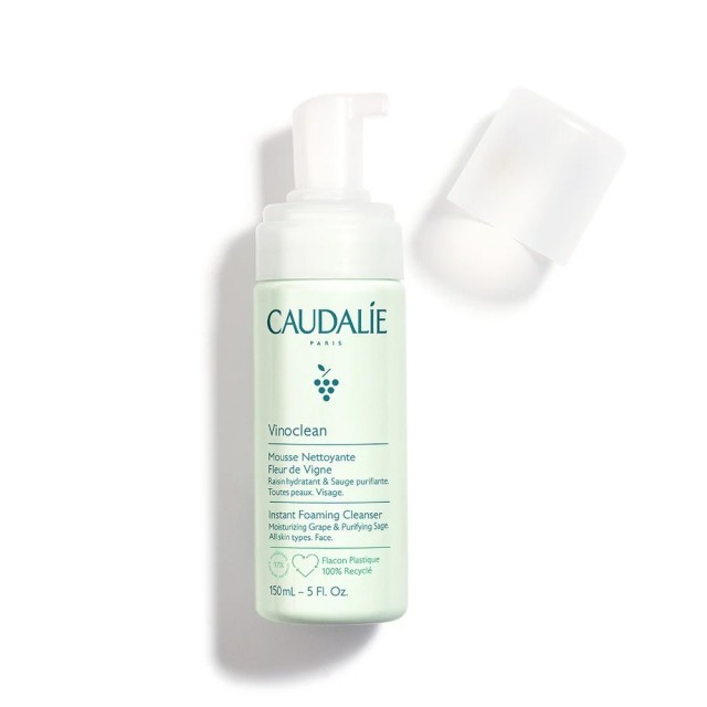 Caudalie Promo Vinoclean Instant Aφρός Καθαρισμού Προσώπου για Ενυδάτωση 150ml