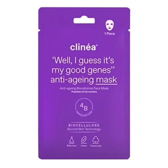 Clinea Anti-Ageing Biocellulose Face Mask 1piece