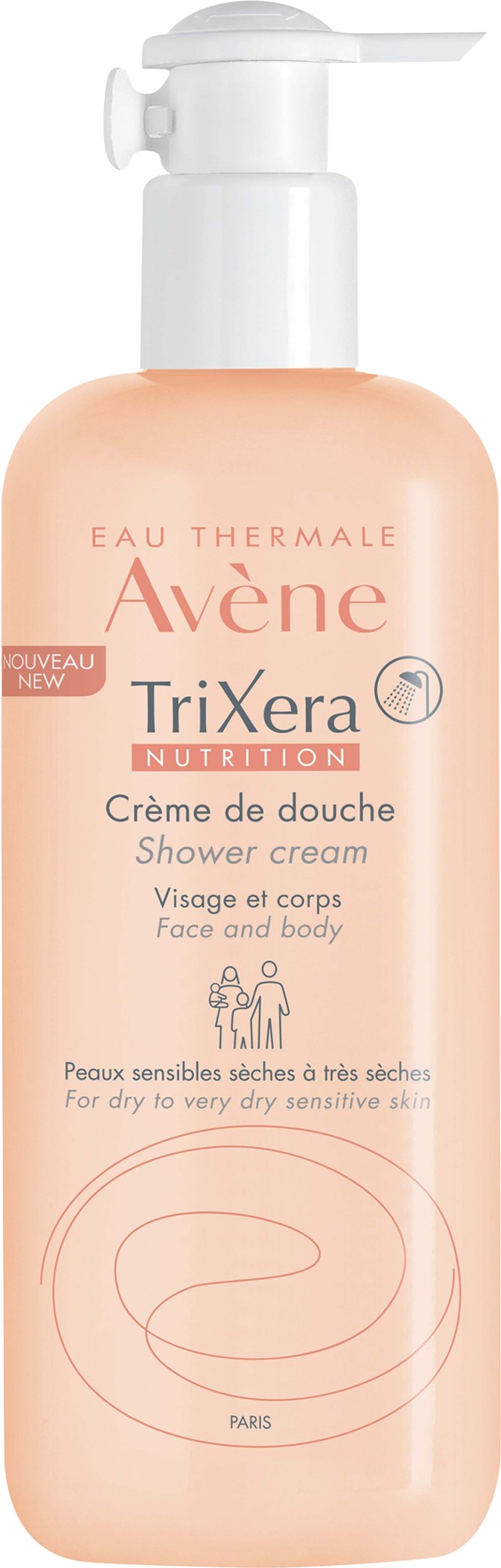 Avene Trixera Nutrition Creme De Douche 500ml
