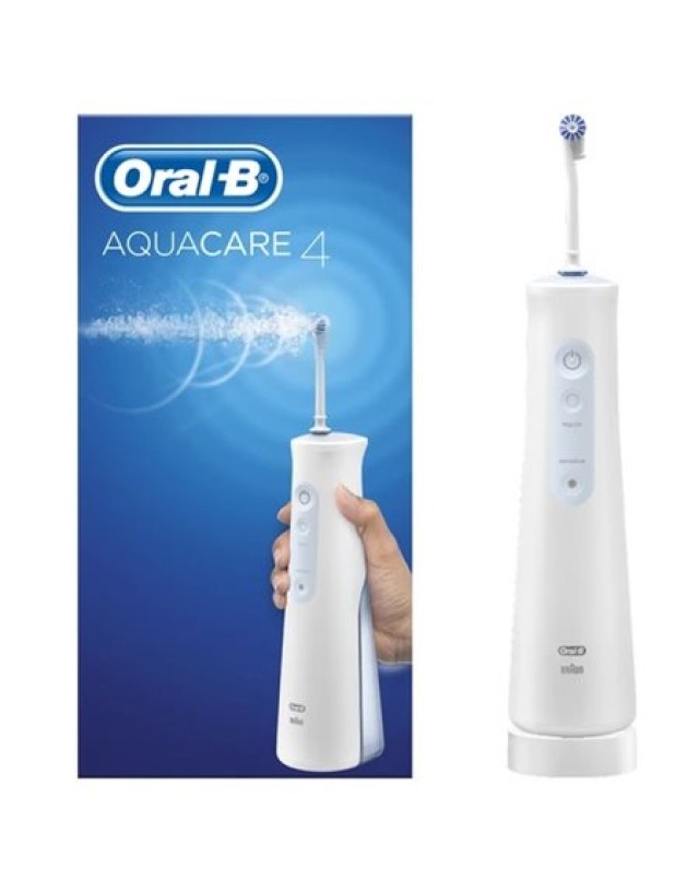 Oral-B Aquacare 4 Water Flosser OxyJet Technology Σύστημα Καταιονισμού 1τεμ