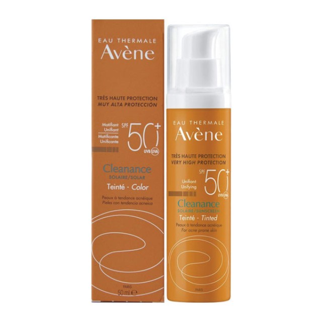 Avene Cleanance Very High Protection Unifying Tinted Sunscreen SPF50+ 50ml