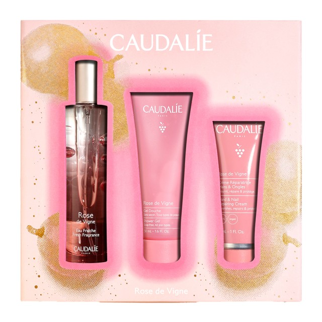 Caudalie Rose De Vigne 50ml Set-Xmas 2024