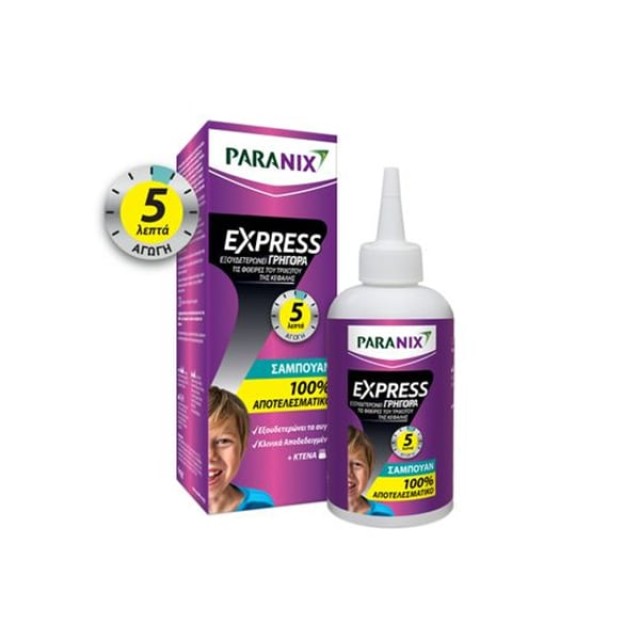 PARANIX EXPRESS SHAMPOO 200ml+comb