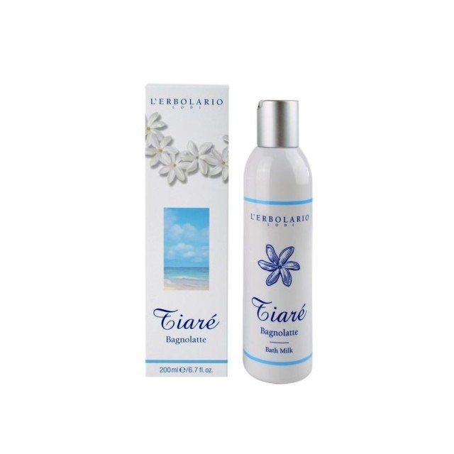 LErbolario Tiare Bagnolate Bath Milk 250ml