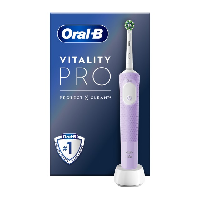 Oral-B Vitality Pro Lilac Mist Ηλεκτρική Οδοντόβουρτσα Μωβ Χρώμα 1τεμ