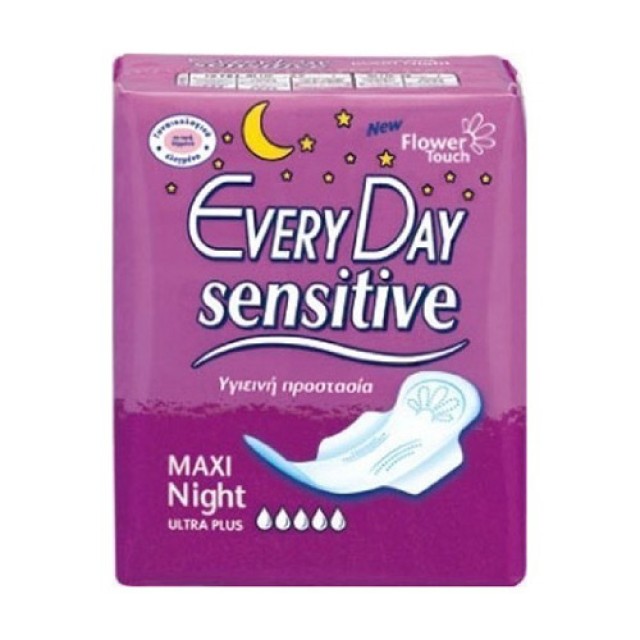 Every Day Sensitive Maxi Night Ultra Plus 10τμχ