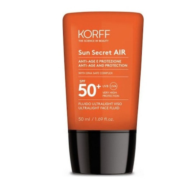 KORFF AIR ULTRALIGHT FACE FLUID SPF 50+, 50 ML