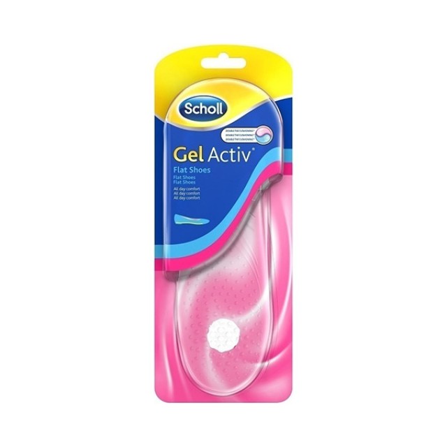 Scholl Gel Activ Flat Shoes Everyday 1 Ζευγάρι